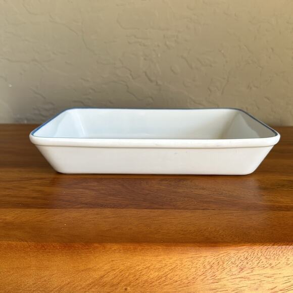 Blue farm Animal baking dish George Good Japan Duck chicken cow casserole dish‎ - Picture 2 of 4